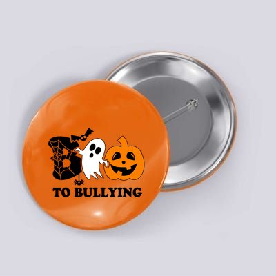 Boo To Bullying Orange Anti Bullying Unity Day Halloween Button