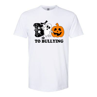 Boo To Bullying Orange Anti Bullying Unity Day Halloween Softstyle CVC T-Shirt