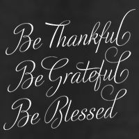 Be Thankful Be Grateful Be Blessed 7 Panel Mesh Trucker Snapback Hat