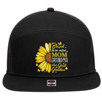 Blessed To Be Called Mom Grandma Great Grandma Mother's Day 7 Panel Mesh Trucker Snapback Hat