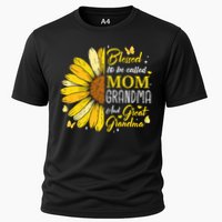 Blessed To Be Called Mom Grandma Great Grandma Mother's Day Cooling Performance Crew T-Shirt