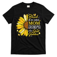 Blessed To Be Called Mom Grandma Great Grandma Mother's Day T-Shirt