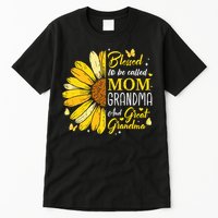 Blessed To Be Called Mom Grandma Great Grandma Mother's Day Tall T-Shirt