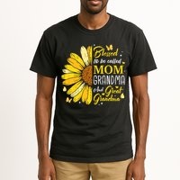 Blessed To Be Called Mom Grandma Great Grandma Mother's Day Tall T-Shirt