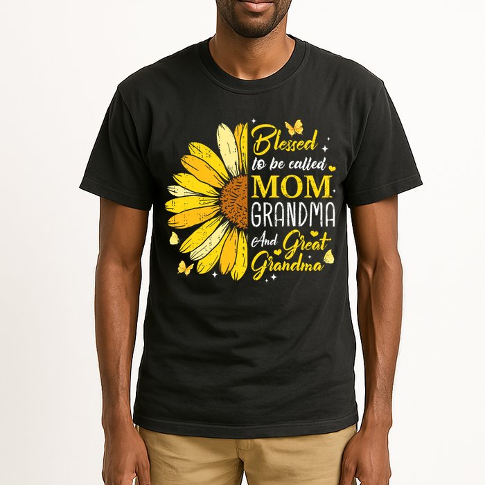 Blessed To Be Called Mom Grandma Great Grandma Mother's Day Tall T-Shirt