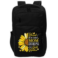 Blessed To Be Called Mom Grandma Great Grandma Mother's Day Impact Tech Backpack