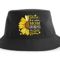 Blessed To Be Called Mom Grandma Great Grandma Mother's Day Sustainable Bucket Hat