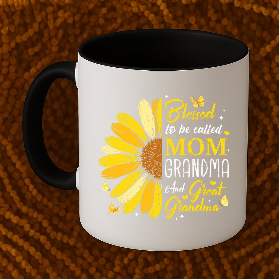 Blessed To Be Called Mom Grandma Great Grandma Mother's Day Mug