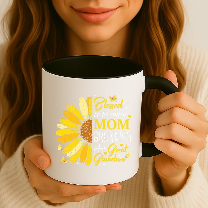 Blessed To Be Called Mom Grandma Great Grandma Mother's Day Mug