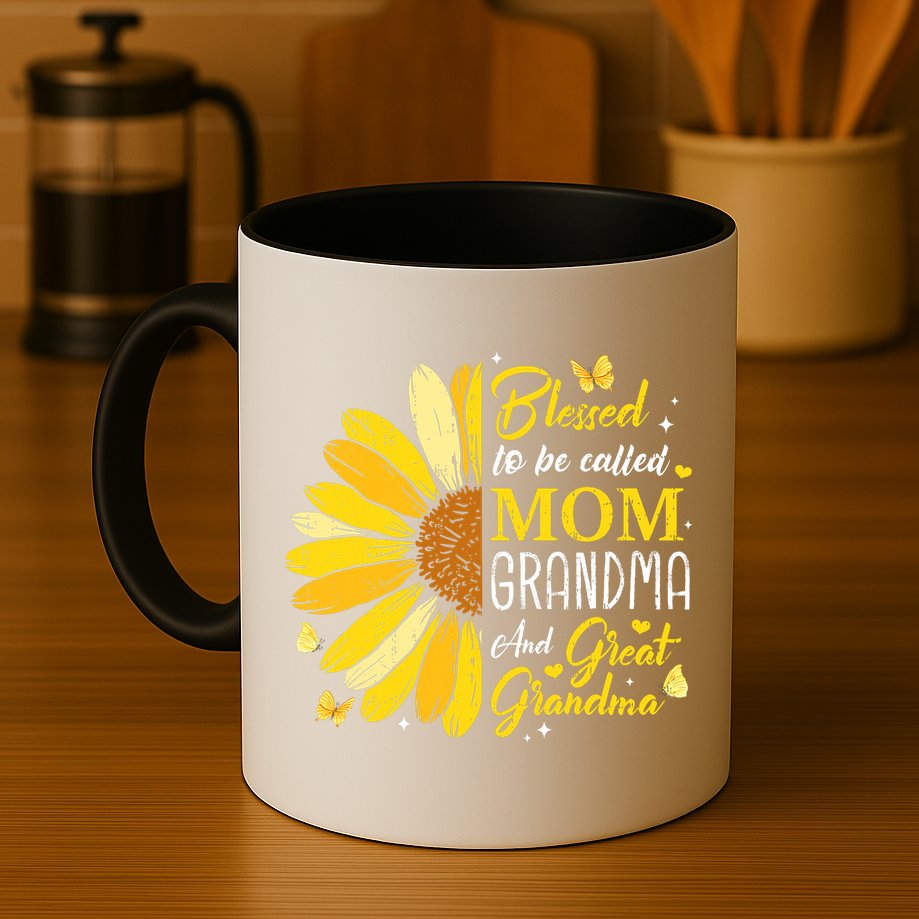 Blessed To Be Called Mom Grandma Great Grandma Mother's Day Mug