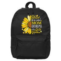Blessed To Be Called Mom Grandma Great Grandma Mother's Day 16 in Basic Backpack