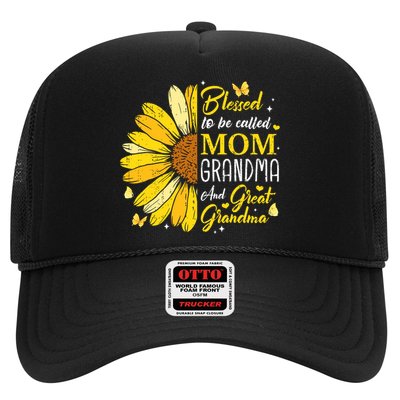 Blessed To Be Called Mom Grandma Great Grandma Mother's Day Hat