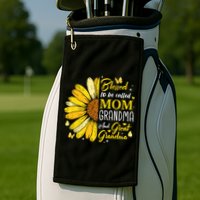 Blessed To Be Called Mom Grandma Great Grandma Mother's Day Golf Towel