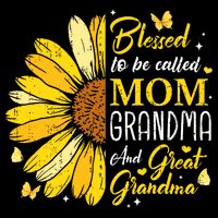 Blessed To Be Called Mom Grandma Great Grandma Mother's Day Zip Tote Bag