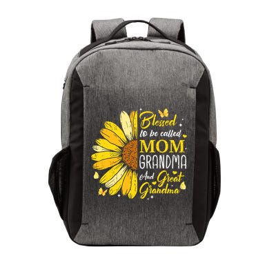 Blessed To Be Called Mom Grandma Great Grandma Mother's Day Vector Backpack