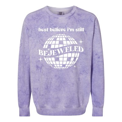 Bejeweled Taylor Colorblast Crewneck Sweatshirt