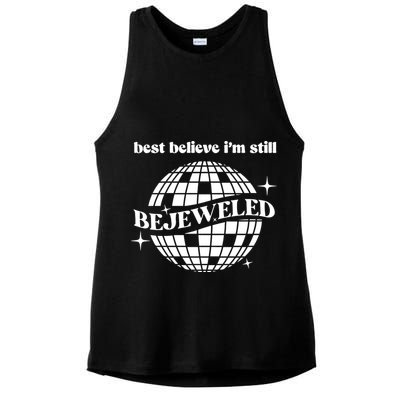 Bejeweled Taylor Ladies PosiCharge Tri-Blend Wicking Tank