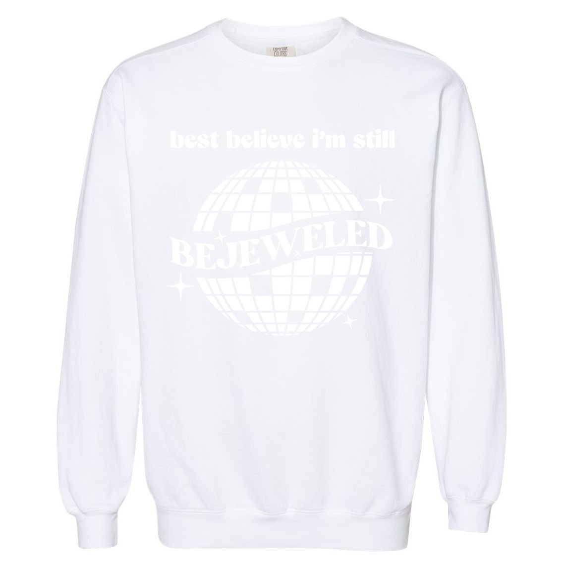 Bejeweled Taylor Garment-Dyed Sweatshirt