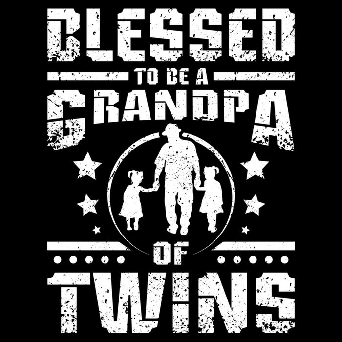 Blessed To Be A Grandpa Of Twins Gift Impact Tech Backpack