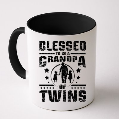 Blessed To Be A Grandpa Of Twins Gift Mug