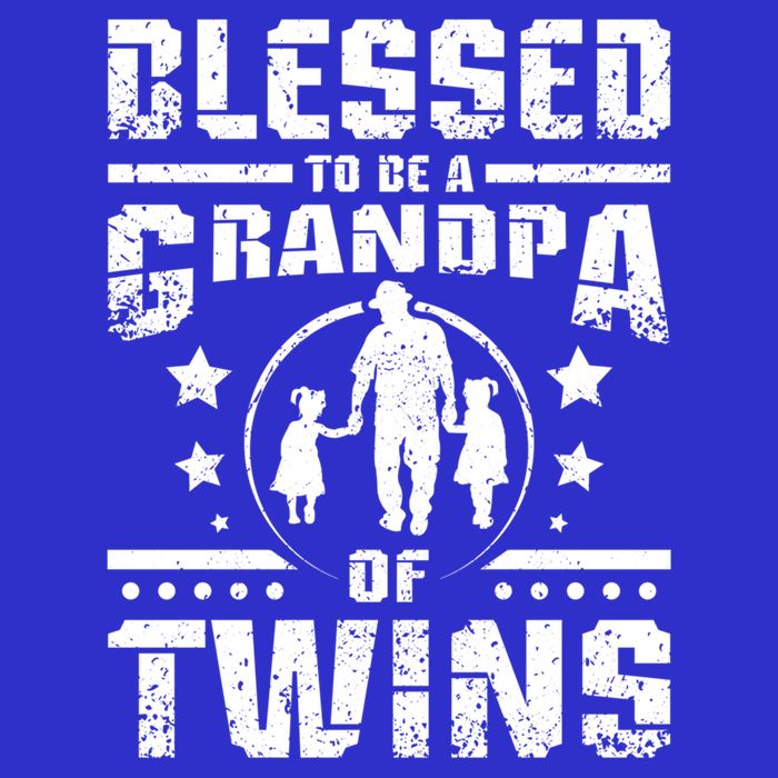 Blessed To Be A Grandpa Of Twins Gift Toddler T-Shirt