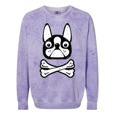 Boston Terrier Colorblast Crewneck Sweatshirt