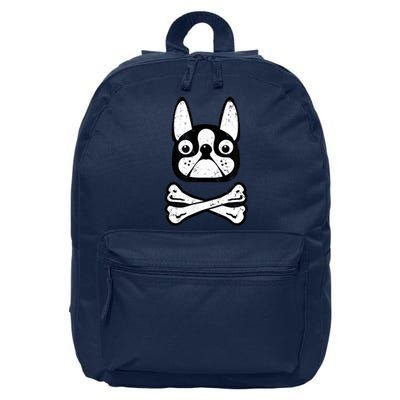 Boston Terrier 16 in Basic Backpack