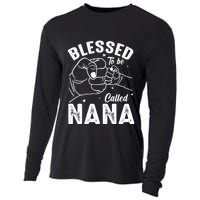 Blessed To Be Called Nana FatherS Day MotherS Day Cooling Performance Long Sleeve Crew