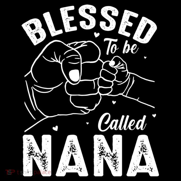 Blessed To Be Called Nana FatherS Day MotherS Day Premium T-Shirt