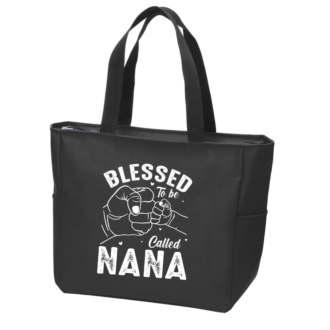 Blessed To Be Called Nana FatherS Day MotherS Day Zip Tote Bag
