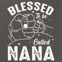 Blessed To Be Called Nana FatherS Day MotherS Day Cotton Canvas Backpack