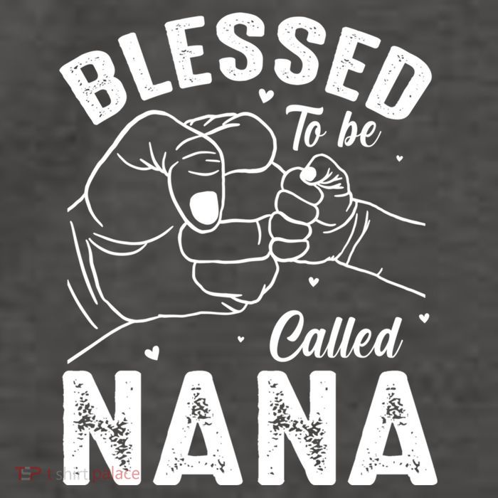 Blessed To Be Called Nana FatherS Day MotherS Day Vector Backpack