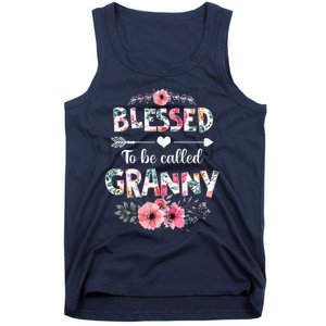 Blessed To Be Called Granny Funny Granny Mother's Day Tank Top