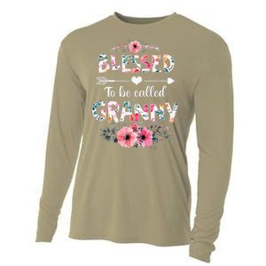 Blessed To Be Called Granny Funny Granny Mother's Day Cooling Performance Long Sleeve Crew