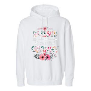 Blessed To Be Called Granny Funny Granny Mother's Day Garment-Dyed Fleece Hoodie