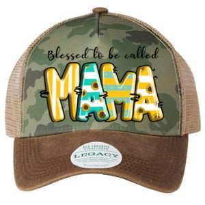 Blessed To Be Called Mama Mother's Day Gift Legacy Tie Dye Trucker Hat