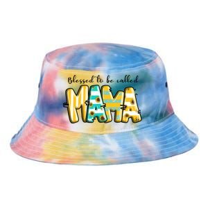 Blessed To Be Called Mama Mother's Day Gift Tie Dye Newport Bucket Hat