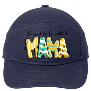 Blessed To Be Called Mama Mother's Day Gift 7-Panel Snapback Hat