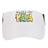 Blessed To Be Called Mama Mother's Day Gift Adult Drive Performance Visor