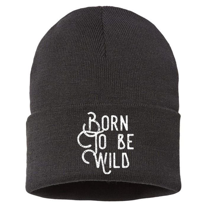 Born To Be Wild Sustainable Knit Beanie