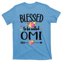 Blessed To Be Called Omi Grandma Omi Grandmother Gift T-Shirt