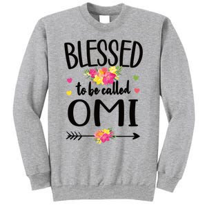 Blessed To Be Called Omi Grandma Omi Grandmother Gift Sweatshirt