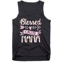 Blessed To Be Called Nana MotherS Day Grandma Women Gift Tank Top