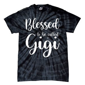 Blessed To Be Called Gigi Tie-Dye T-Shirt