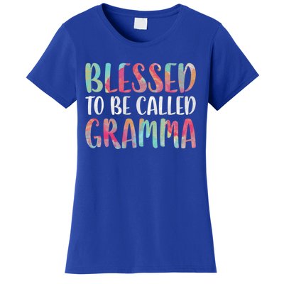 Blessed To Be Called Gramma Funny Gift Mother's Day Gift Women's T-Shirt