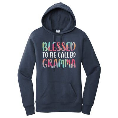 Blessed To Be Called Gramma Funny Gift Mother's Day Gift Women's Pullover Hoodie