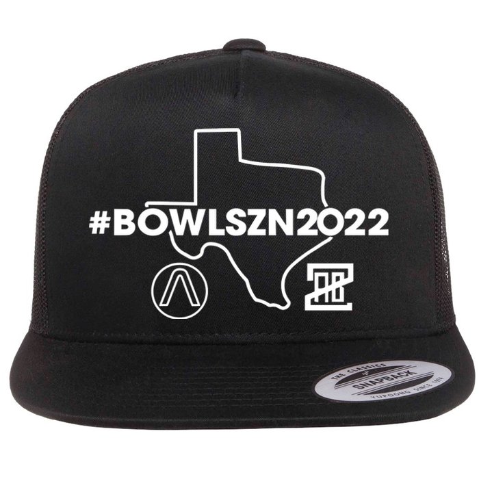 Bowlszn2022 Texas Flat Bill Trucker Hat