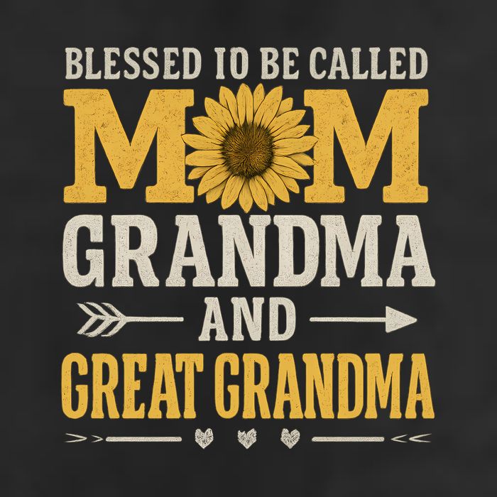 Blessed to Be Called Mom, Grandma, and Great Grandma Cool Comfort Performance Bucket Hat
