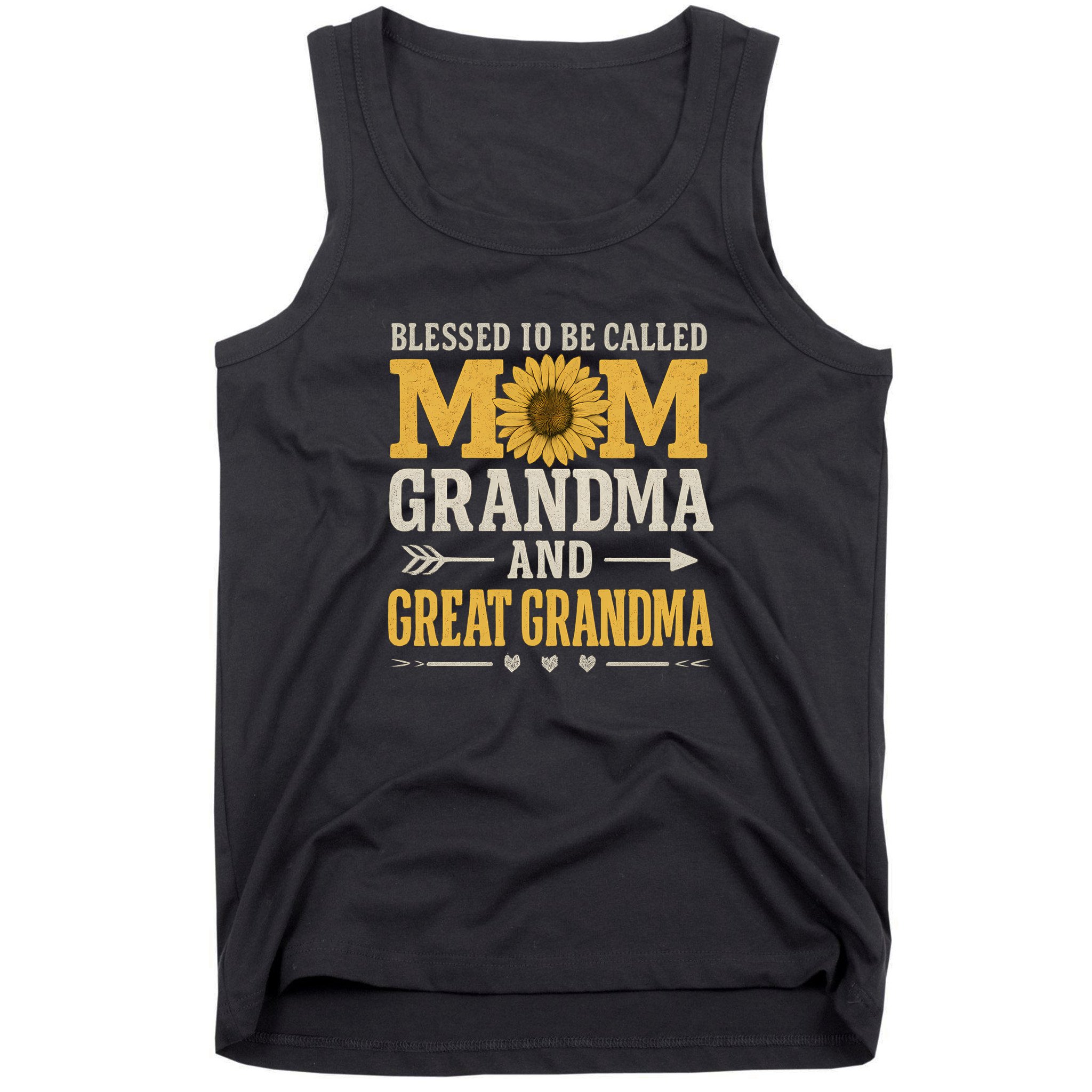 Blessed to Be Called Mom, Grandma, and Great Grandma Tank Top