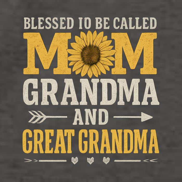 Blessed to Be Called Mom, Grandma, and Great Grandma Vector Backpack